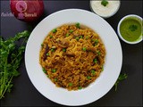 Mushroom Biryani In Instant Pot