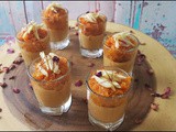 Valentine's Day Party Snack Idea - Carrot Dessert Shots