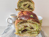 Babka con crema di pistacchio
