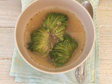 Lattuga canasta ripiena in brodo