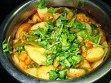 Bhendi - Aloo Curry