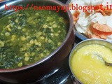 Palak - Amaranth Leaves Curry