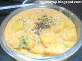 Pumpkin Acchar /Pickle flavoured Curry