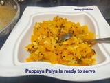 Raw Papaya Dry Curry