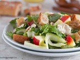 Healthy and hearty meal salads