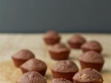 Nutella peanut butter chip mini muffins