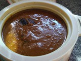 Oily Brinjal Kulambu (Gravy)
