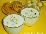 Badam Kesar Doodh - Almond Saffron Milk