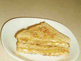 Cheese peanut butter sandwich recipe