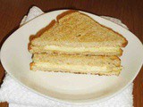 Cheese sandwich recipe - Mozzarella cheese sandwich