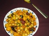 Kabuli Chana ( Chickpeas ) Paneer Usal  Recipe