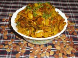 Kadve vaalachi usal using kala masala / sprouted bitter beans recipe