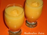 Kharbuja juice recipe | muskmelon juice recipe | cantaloupe juice recipe