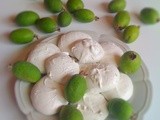 Feijoa zest meringues for Sweet New Zealand