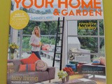 Frances sent me some photos of the article on Your Home and Garden