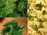 Orecchiette con cime di rapa (o friarielli) e broccoli