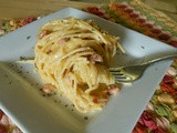 15 Minute Smoky Spaghetti Carbonara