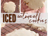 Iced Oatmeal Cookies