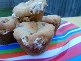 Marshmallow Stuffed Cupcake Cookies