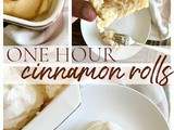 One Hour Cinnamon Rolls