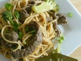 One Pot Beef Lo Mein
