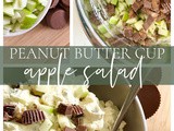 Peanut Butter Cup Apple Salad