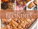 Peanut Butter Cup Blondies