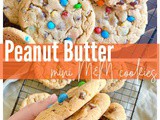 Peanut Butter Mini m&m Cookies