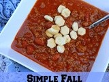 Simple Fall Chili in 4 Easy Steps