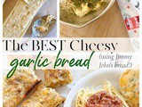 The best Cheesy Garlic Bread (using Jimmy John's bread!)