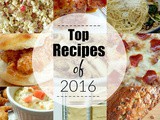 Top Recipes of 2016 + Honorable Mentions
