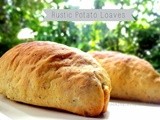 Rustic Potato Loaves | Vegan Baking #Twelve Loaves