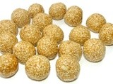 Sesame Peanut Jaggery Balls (Til Mungphali Laddu)