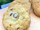 Candied Orange Peel Chocolate Chip Cookies