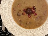 Chestnut Soup with Bacon