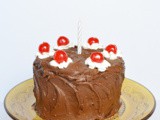 Cocoa Fudge Cake #PartyLikeAMadMan