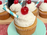 Coke Float Cupcakes