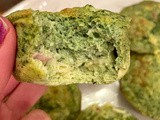 Cottage Cheese and Spinach Egg Bites (Green Eggs and Ham Mini Soufflé)