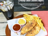 Crunchy Onion Chicken Fingers {Cook the Books Club}