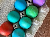 Dying Easter Eggs with Gel Food Coloring