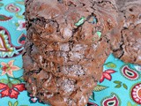 Flourless Chocolate Brownie m&m Cookies (Gluten Free)