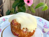 Frosted Rhubarb Muffins