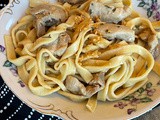 Garlic Oil Noodles with Chicken