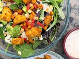 Mexican Street Corn Salad with Chipotle Dressing