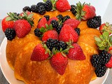 Orange Savarin Cake
