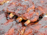 Oven-Baked Ribs with Cola bbq Sauce