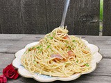 Pasta Carbonara #CooktheBooksClub