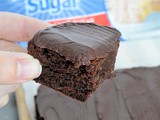 Perfect Frosted Brownies #choctoberfest