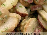 Pesto Potato Salad with Dijon Mustard