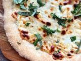 Roasted Garlic Alfredo Pizza